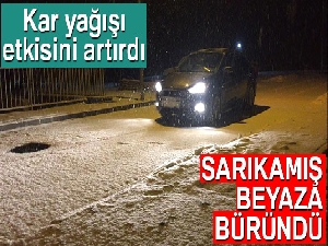 Sarıkamış beyaza büründü!