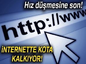 On milyondan fazla aboneye bir gecede limitsiz internet