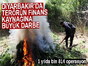 Diyarbakır polisi zehri kuruttu, terörün finans kaynağına darbe vurdu