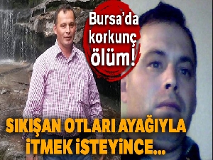 Ayağını yem makinesine kaptıran talihsiz adam hayatını kaybetti