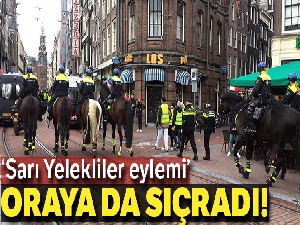 Sarı Yelekliler eylemi Hollanda'ya da sıçradı