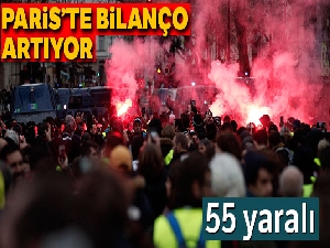 Fransa'da gözaltı sayısı 974'e yükseldi