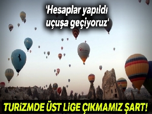 'Hesaplar yapıldı uçuşa geçiyoruz'