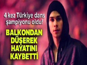 Dans şampiyonunun intihar ettiği ortaya çıktı