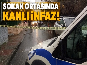 Maltepe'de sokak ortasında kanlı infaz