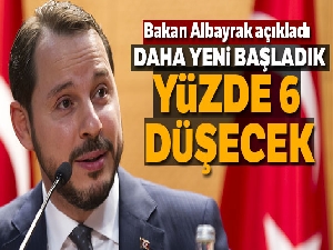 Bakan Albayrak: Daha yeni başladık, yüzde 6 düşecek