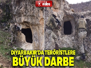 Diyarbakır'da teröristlere büyük darbe