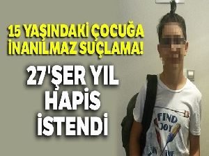 15 yaşındaki çocuğu ‘tereyağı' hırsızlığıyla suçlayan market görevlilerine 27 yıl hapis istemi