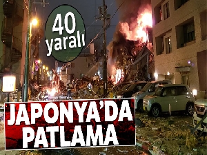 Japonya'da bir restoranda patlama: 40 yaralı