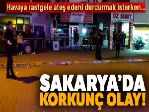 Alkollü şahıs baba ile oğlunu silahla vurdu: 1 ölü, 1 yaralı
