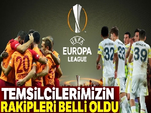 Galatasaray ve Fenerbahçe'nin rakipleri belli oldu