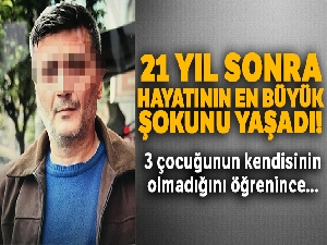 21 yıl evli kaldı, 3 çocuğunun kendisinden olmadığını öğrendi