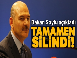 Bakan Soylu açıkladı! 'Kırsaldan tamamen silindi'