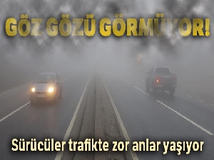 Bolu Dağı'nda göz gözü görmüyor