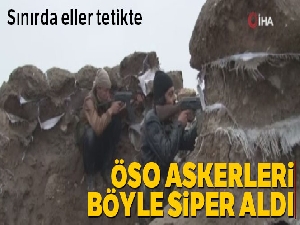 Sınırda mevzilenen ÖSO birlikleri elleri tetikte operasyon emrini bekliyor