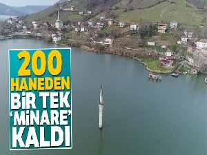 200 haneden bir tek 'minare' kaldı
