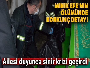 Minik Efe'nin cansız bedeni yanan evden çıkartıldı