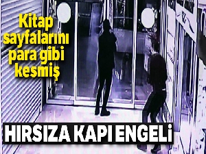 Hırsıza 'kapı' engeli