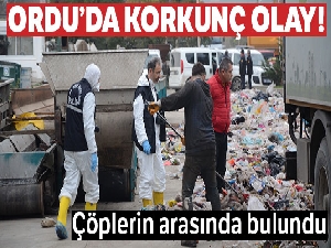 Ordu'da çöplükte parçalanmış ceset bulundu