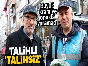 Talihli 'talihsiz' | Büyük ikramiye ona da yaramadı