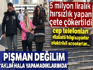 İstanbul'da 5 milyon liralık vurgun yapan çete çökertildi: 16 gözaltı