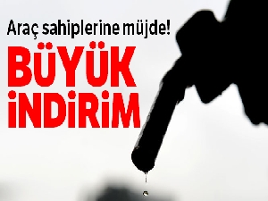 Benzin ve motorinde indirim