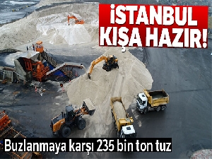 İstanbul'da kış hazırlıkları tamam