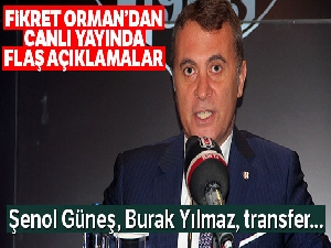 Fikret Orman: 'Şenol hoca ile sözleşmemiz devam ediyor'