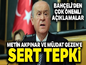 MHP Genel Başkanı Bahçeli'den önemli açıklamalar