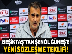 Beşiktaş'tan Şenol Güneş'e yeni sözleşme teklifi