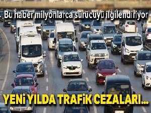 Trafik Kanunu ile bazı kanunlarda değişiklik yapan kanun yürürlüğe girdi