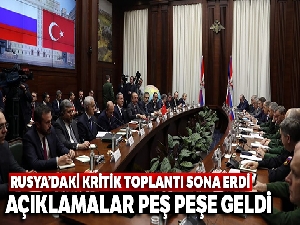 Rusya'daki kritik toplantı sona erdi
