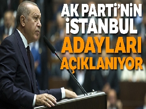 Cumhurbaşkanı Erdoğan AK Parti İstanbul Belediye Başkan Adaylarını tanıttı