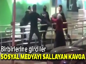 Üsküdar'da ATM sırasında yumruklu kavga