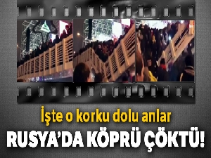 Rusya'da köprü çöktü: 13 yaralı