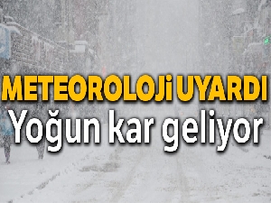 Meteoroloji uyardı yoğun kar geliyor, 4 Ocak yurtta hava durumu