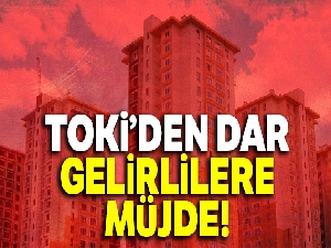 TOKİ Başkanı Bulut'tan dar gelirlilere müjde
