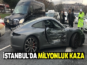 Kağıthane'de milyonluk kaza