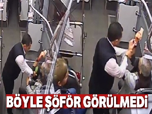 Böyle şoför görülmedi