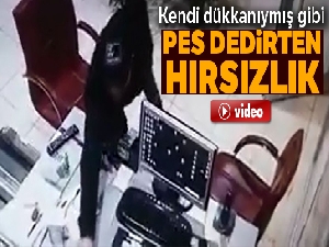 Esenler'de telefon hırsızı kameralara yakalandı