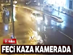 Sultanbeyli'de feci kaza kamerada