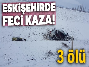 Kamyonla otomobil çarpıştı: 3 ölü!