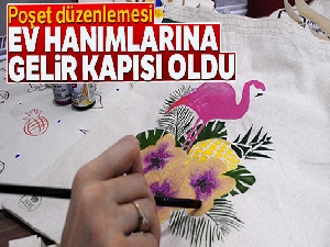 Poşet düzenlemesi ev hanımlarına gelir kapısı oldu