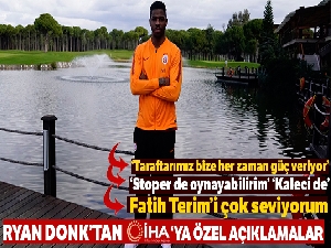 Ryan Donk: 'Taffarel'le çalışırsam kaleye de geçerim'