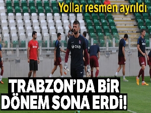 Trabzonspor'da Onur Kıvrak dönemi sona erdi