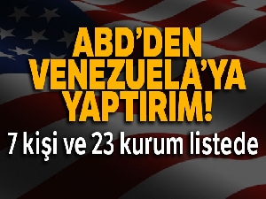 ABD'den Venezuela'ya yaptırım