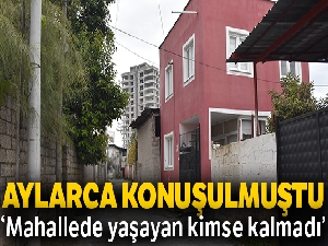 'Gizemli kazı' bitti, 'kırmızı ev' kaderine terk edildi