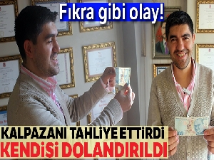 Avukat, tahliye ettirdiği kalpazan tarafından dolandırıldı