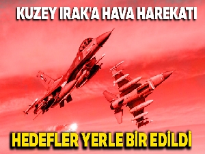 Milli Savunma Bakanlığı'ndan flaş açıklama! Kuzey Irak'a hava harekatı