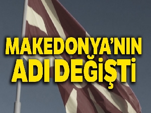 Makedonya Parlamentosu ülkenin adının değişikliğini içeren yasayı onayladı